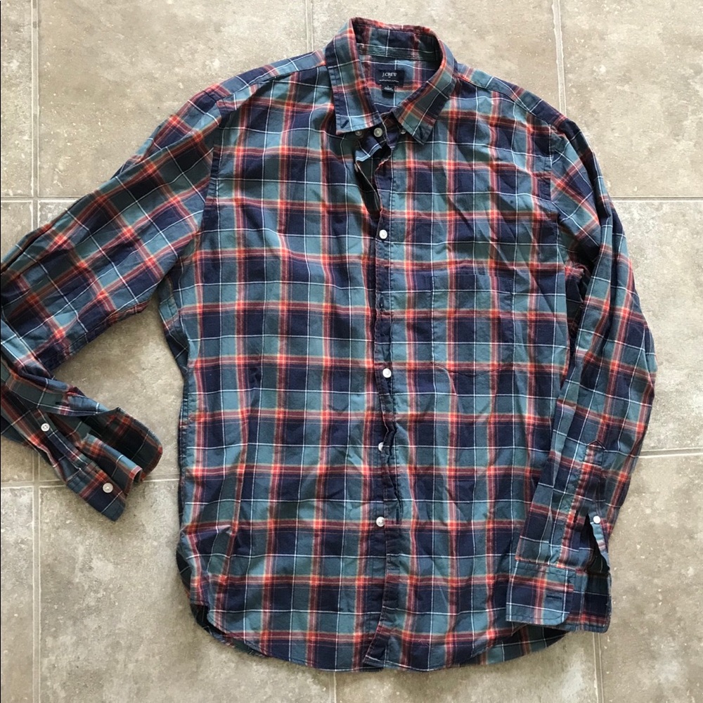J Crew men’s button down NWOT